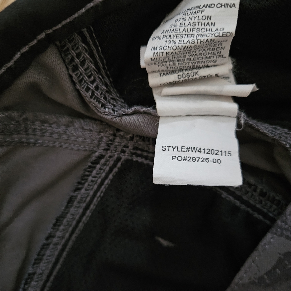prAna Sky Canyon Jogger Pants Women’s 8 Gray Camo Zip Pockets Hiking - Picture 14 of 16